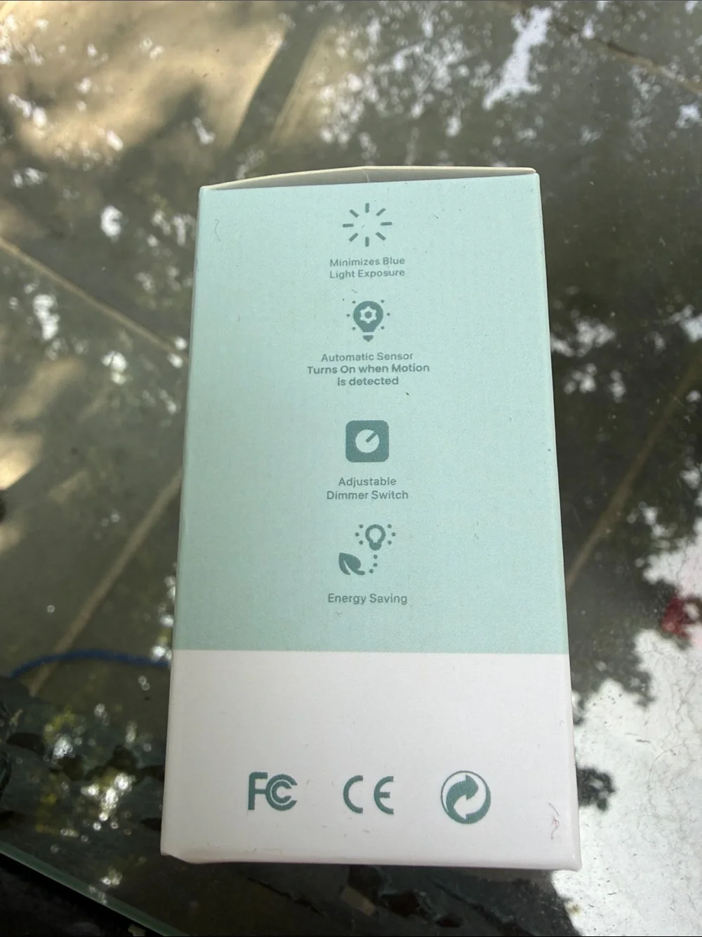 Amber Motion Sensor Anti-Blue LED Night Light - Amber